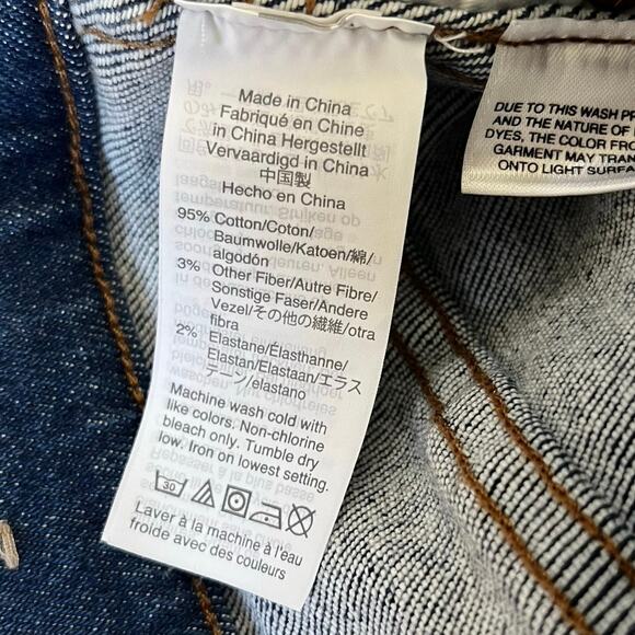 Madewell High Rise 10” Skinny Jean Medium Wash Stretch Magic Pockets Size 29 - Picture 10 of 10